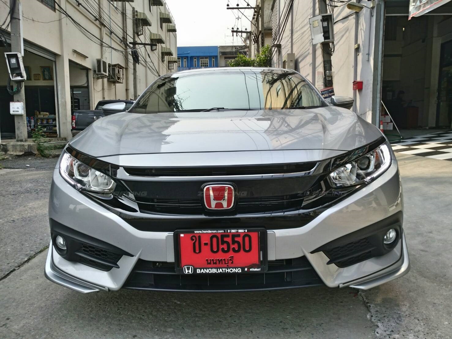 โลโก้ H แดงหน้า CIVIC FC