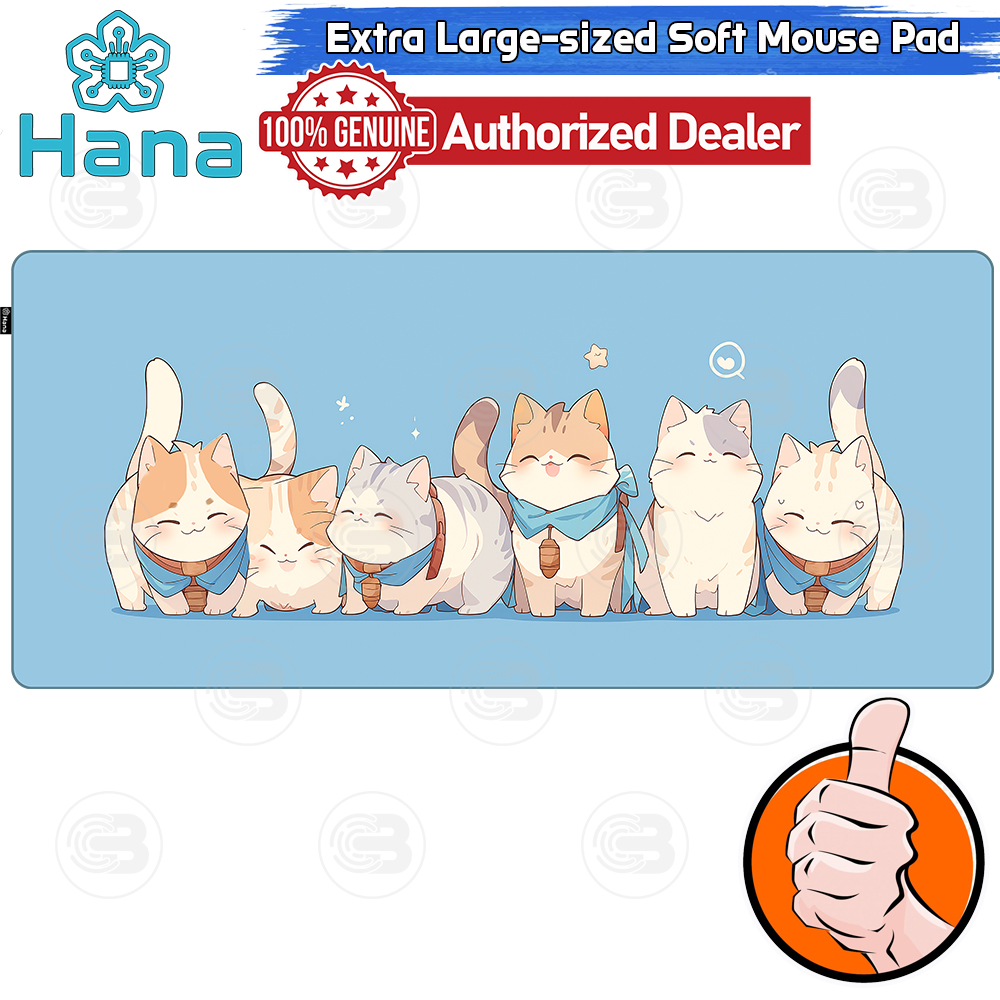 [CoolBlasterThai] Hana MEOW TEAM Mouse Pad XL (900x400mm)