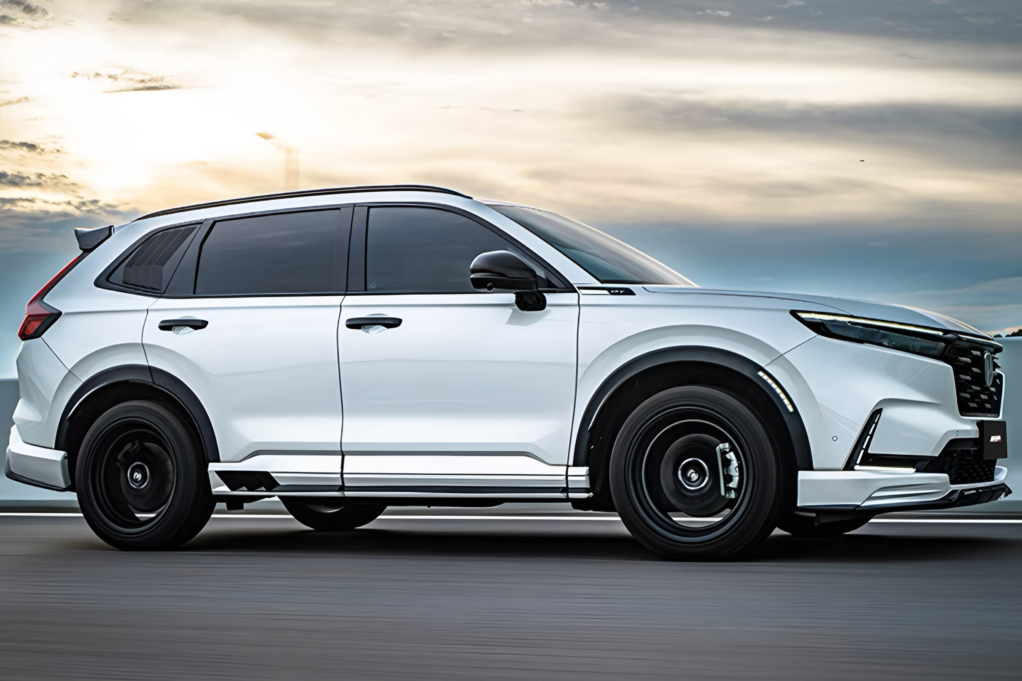 ชุดแต่ง ชุดสเกิร์ต Honda CR-V (G6) 2023-2026 รุ่น AKASAKA