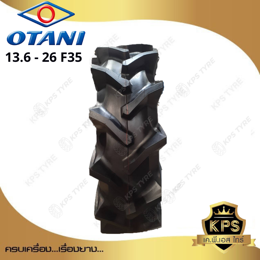 13.6-26 6PR ยี่ห้อ OTANI รุ่น F35 TT ยางรถไถ