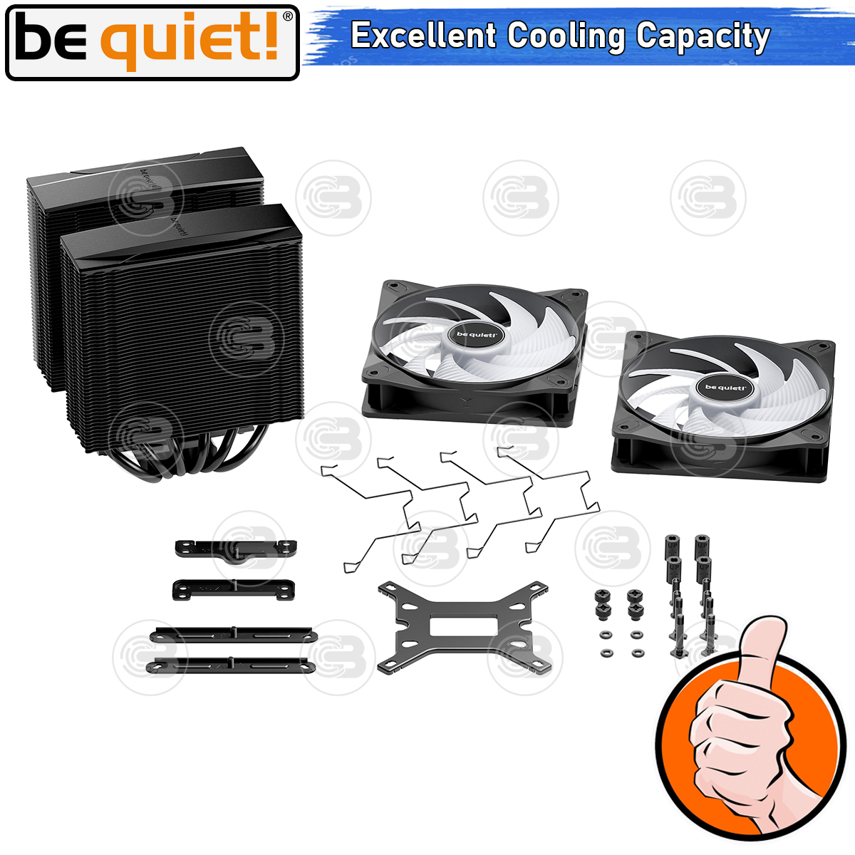 [CoolBlasterThai] Be Quiet Pure Rock Pro 3 LX Heat Sink CPU Cooler (AM5/LGA1851 Ready) (BK043) ประกัน 3 ปี
