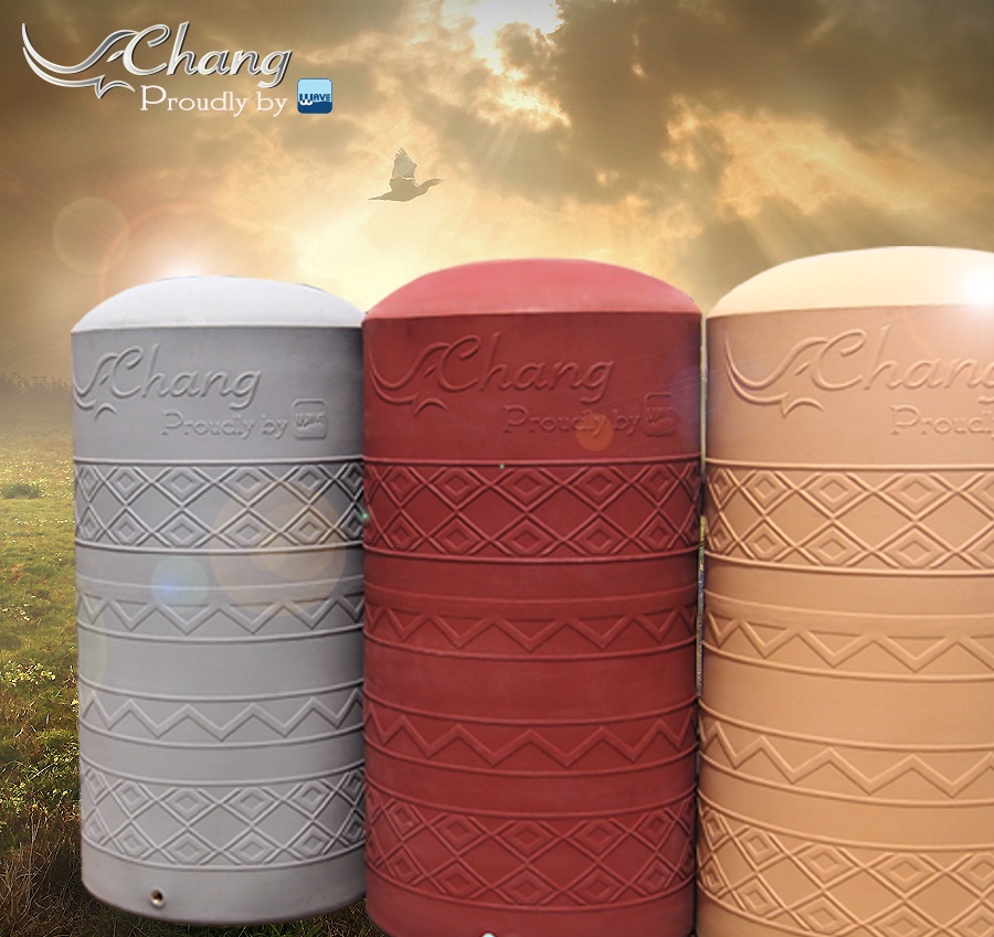 ถังเก็บน้ำ WAVE รุ่นช้างเพลน 3000 ลิตร