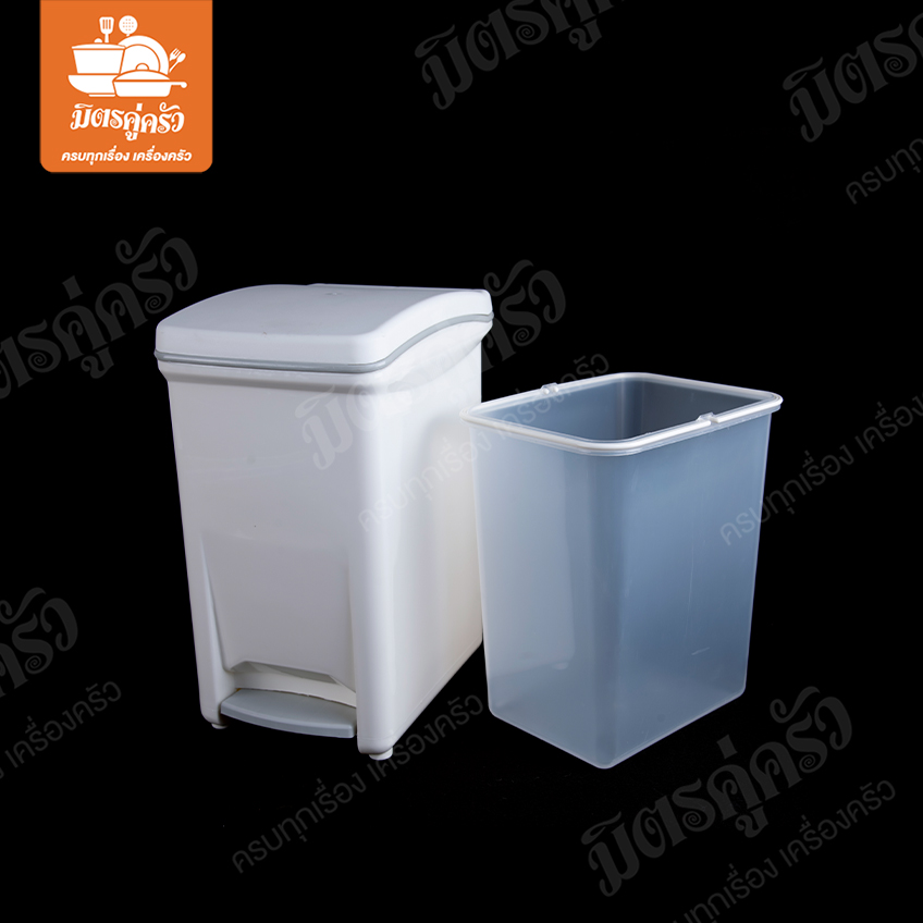 ถังขยะเหลี่ยมใหญ่ (แบบเหยียบ) PN6003/2