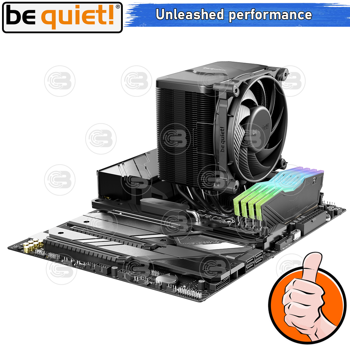 [CoolBlasterThai] Be Quiet Dark Rock 5 Heat Sink CPU Cooler (AM5/LGA1851 Ready) (BK035) ประกัน 3 ปี