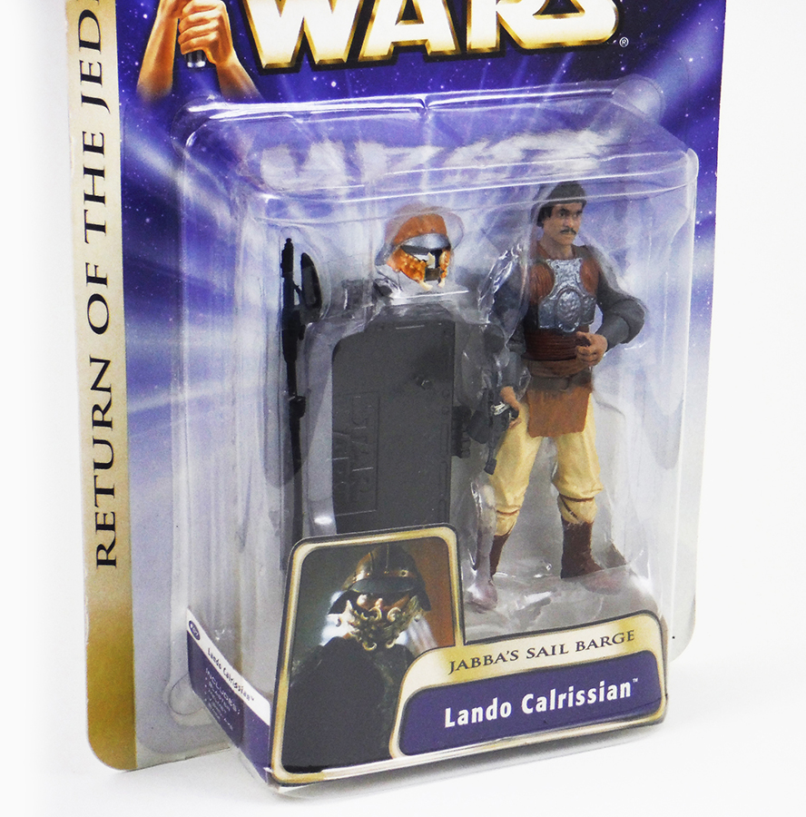 Lando Calrissian (Jabba's Sail Barge) - Star Wars Hasbro SAGA Series (2004 Toys)