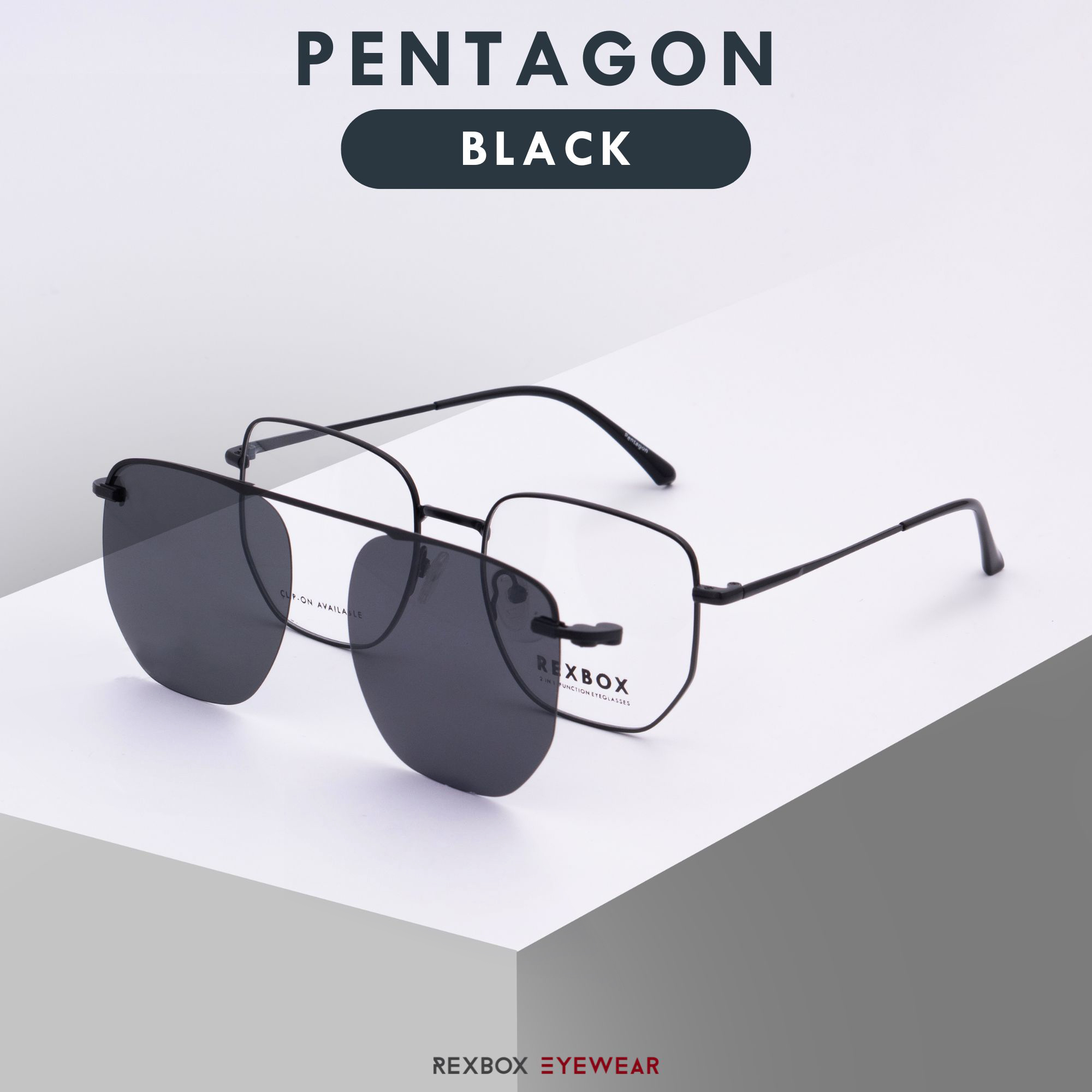 Pentagon สี Black (สีดำ)