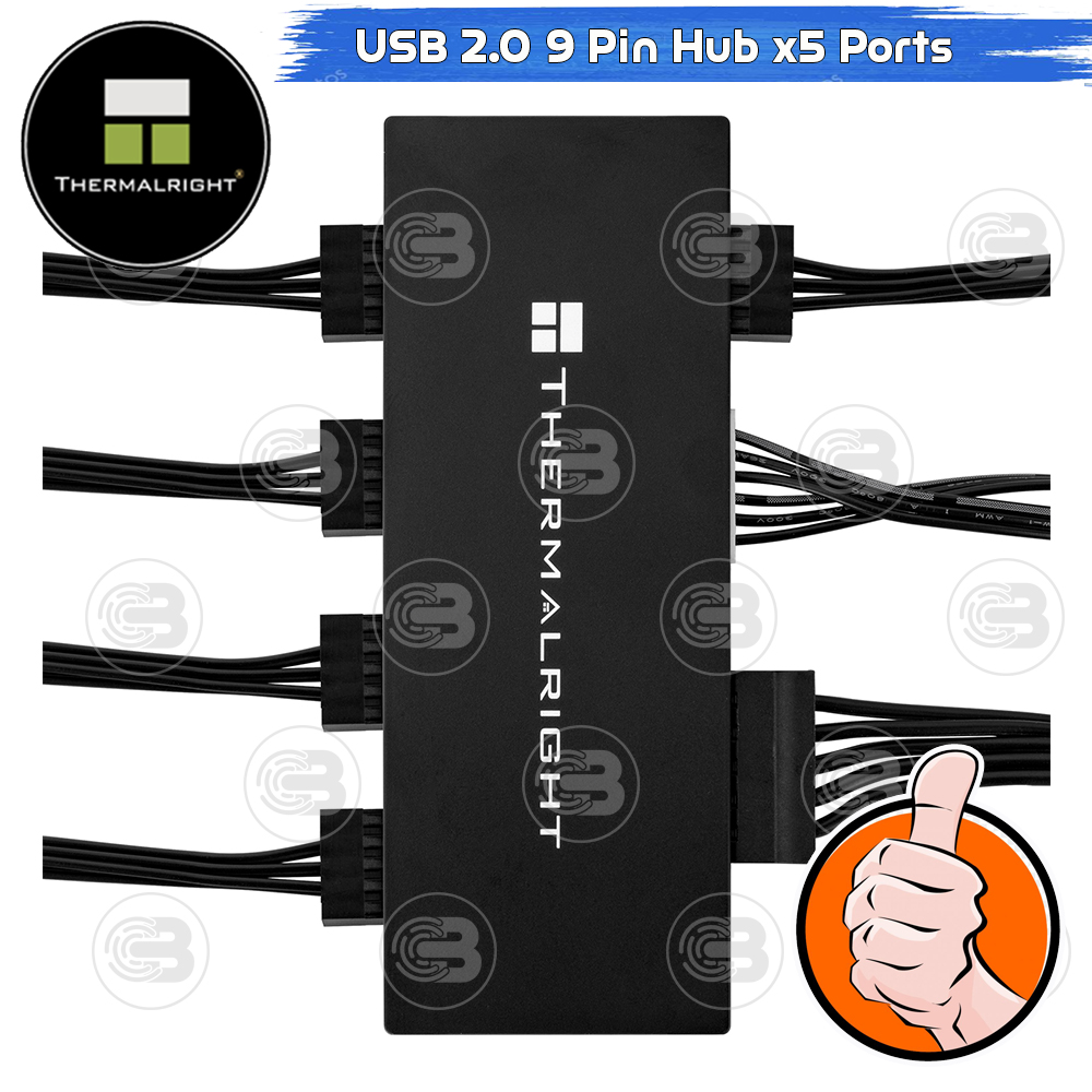 [CoolBlasterThai] Thermalright USB 2.0 (9-PIN) HUB 5 Ports ประกัน 1 ปี