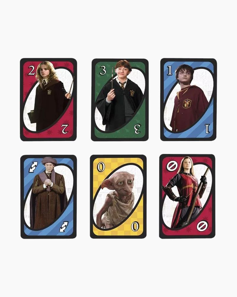 UNO Harry Potter Card Game (Mattel) การ์ดอูโน่แฮรี่พอตเตอร์ ลิขสิทธิ์แท้ #FNC42