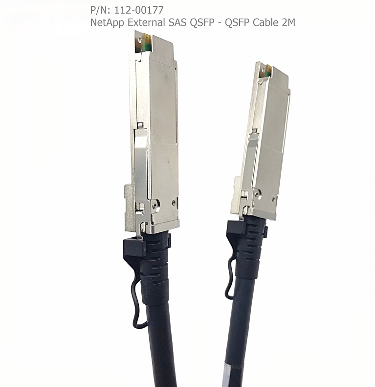 NetApp X6558-R6, 112-00177 [TorCompTH Thailand ขาย จำหน่าย ราคา] NetApp QSFP to QSFP External SAS 2M