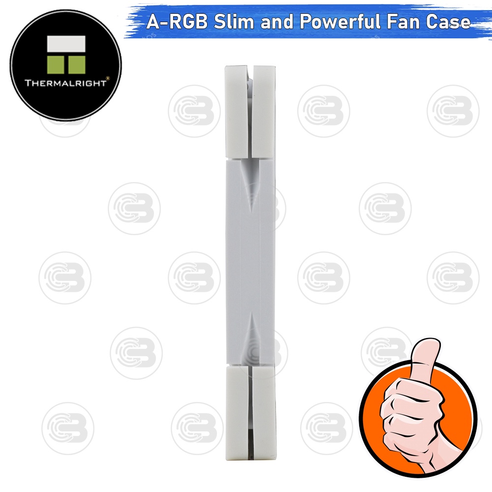 [CoolBlasterThai] Thermalright TL-C12015W-S A-RGB Slim Fan Case (size 120 mm.) ประกัน 3 ปี