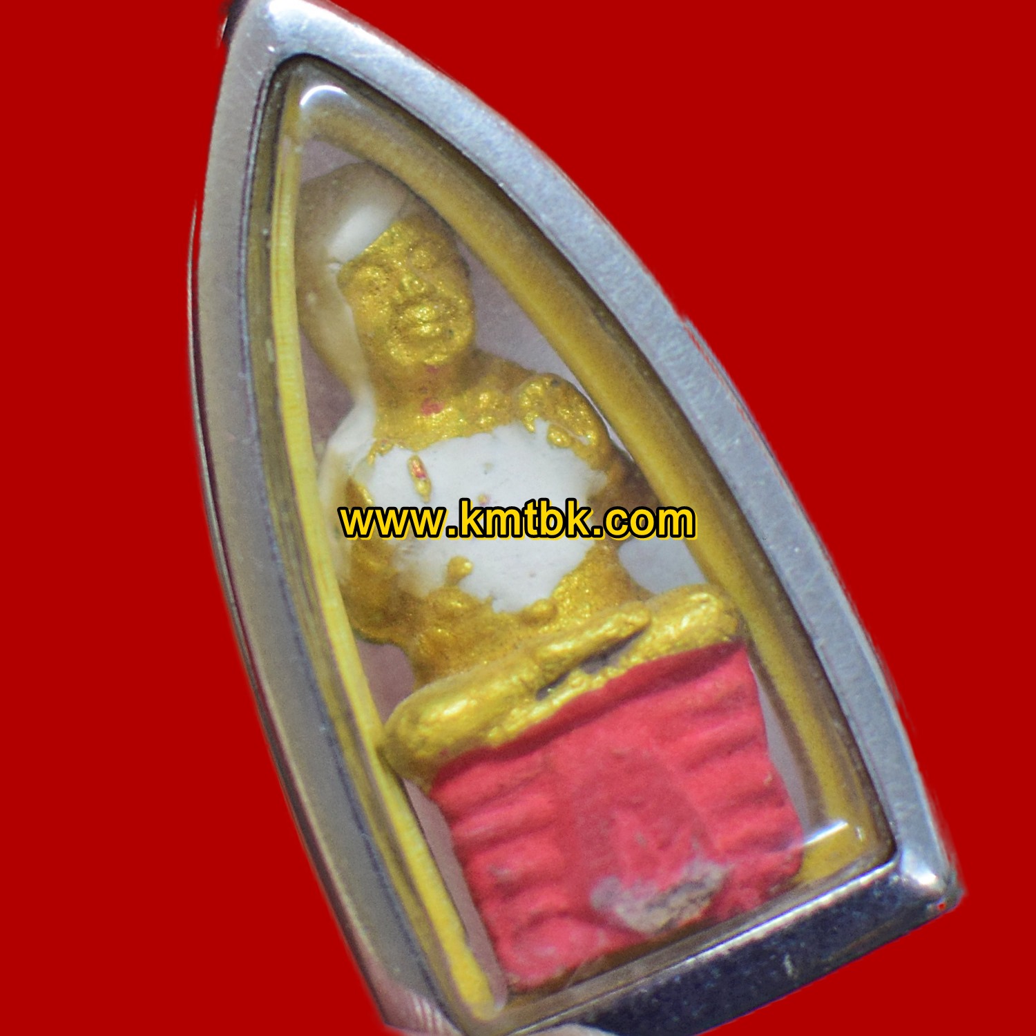 กุมารทอง ฐาน95 หลวงปู่แย้ม วัดสามง่าม จ.นครปฐม ขนาดพกพา ปี2552 ของแท้จากวัด