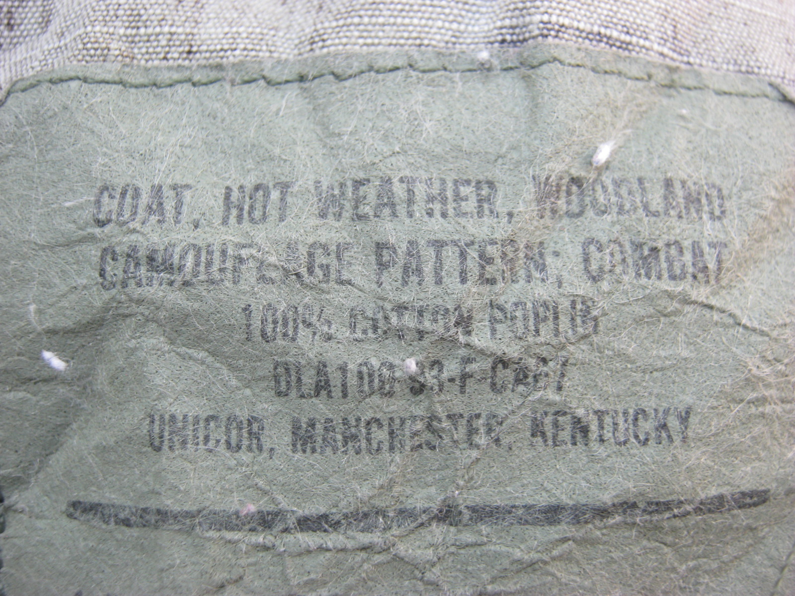 เสื้อทหาร USA ลาย M81 woodland Coat Hot weather