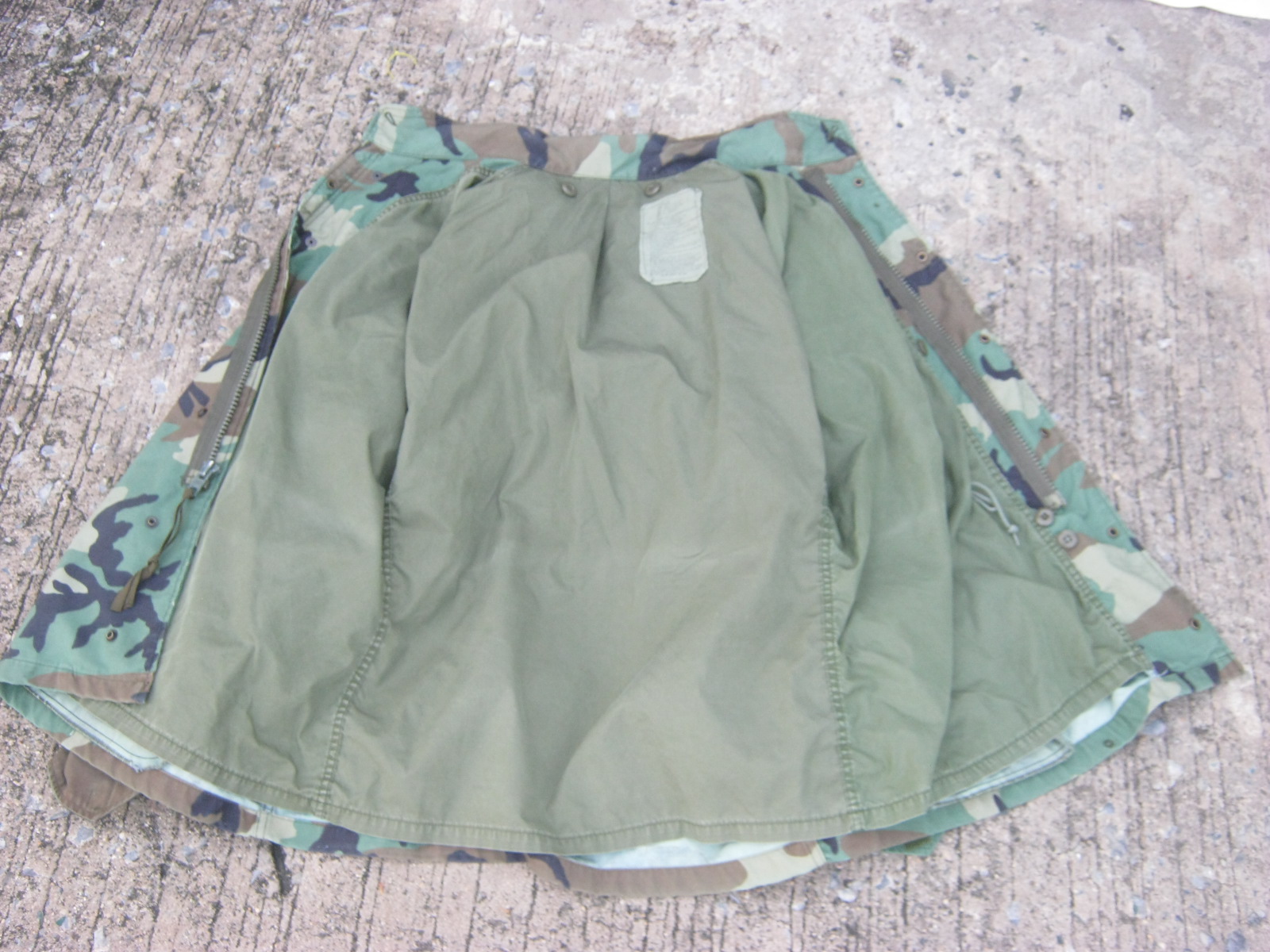เสื้อทหาร M65 woodland M65W9763LR