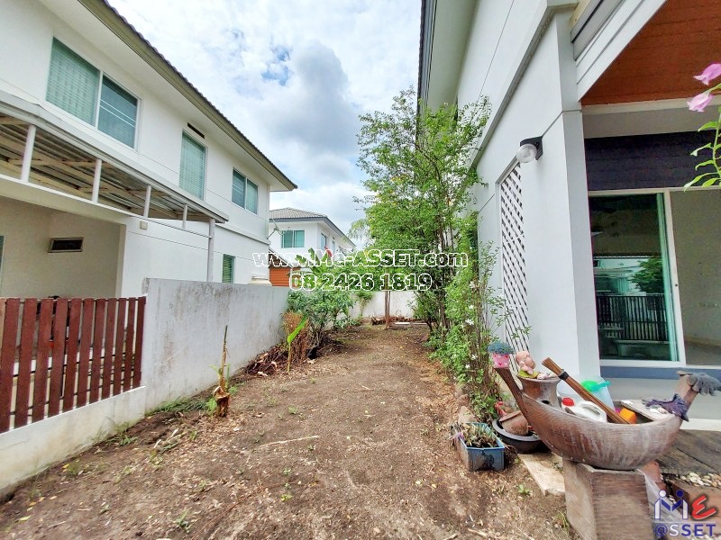 ขายบ้านเดี่ยว ใกล้ ม.มหิดล ย่าน ศาลายา วัดพระเงิน ศรีประวัติ : อินนิซิโอ ปิ่นเกล้า-วงแหวน : 2 ชั้น 50 ตารางวา