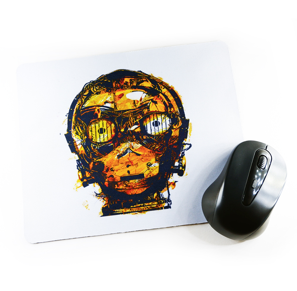 แผ่นรองเมาส์ C-3PO Art Work - Star Wars Mouse Pad