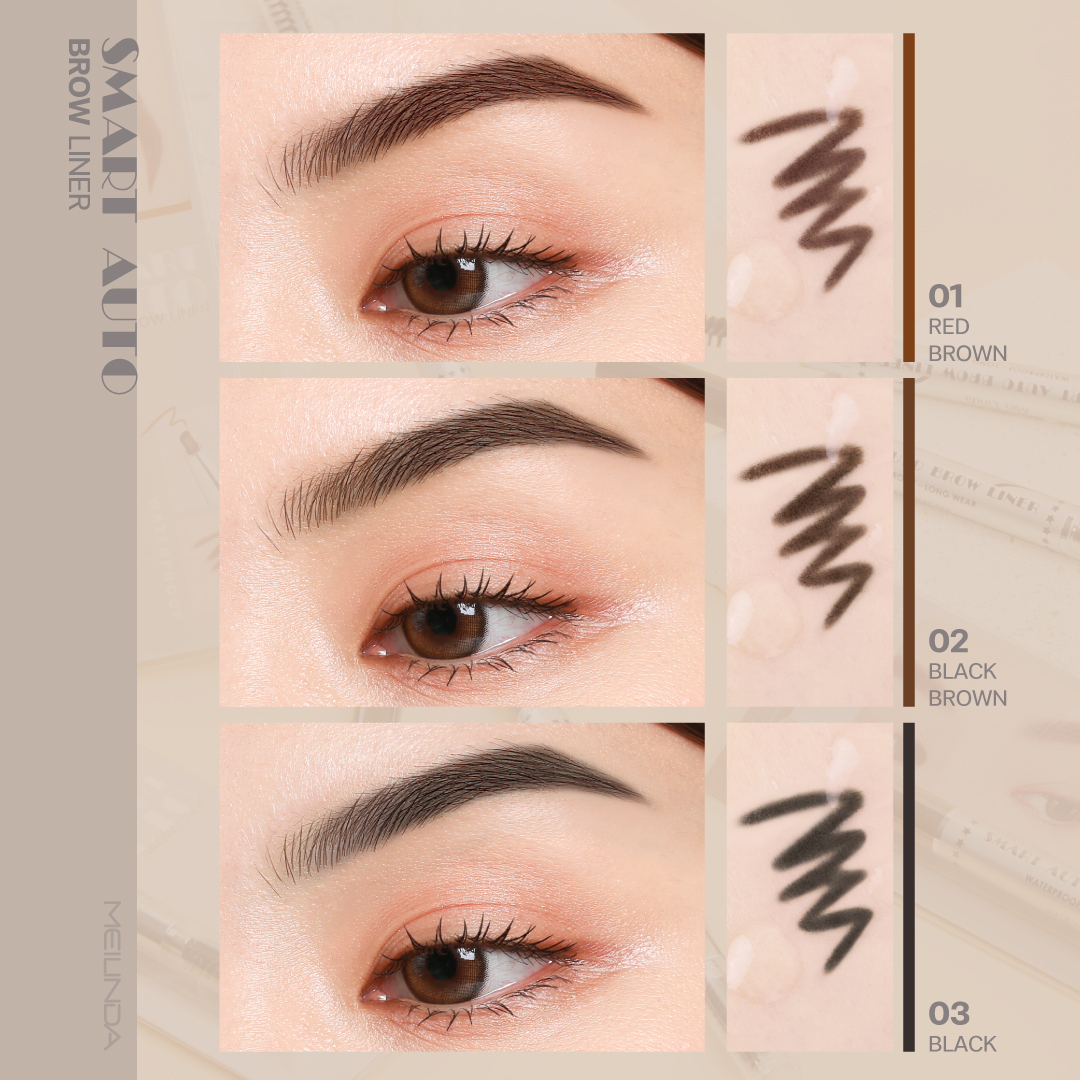 แท้พร้อมส่ง• MeiLinda Smart Auto Brow Liner ดินสอเขียนคิ้ว เมลินดา สมาร์ท ออโต้ บราว ไลเนอร์ (MD3041)