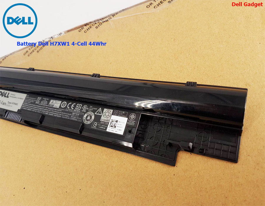 Battery Dell Latitude 3330, 4-Cell, 44Wh, แบตเตอรี่ Dell H7XW1 ของแท้รับประกันศูนย์ Dell Thailand On-site Service