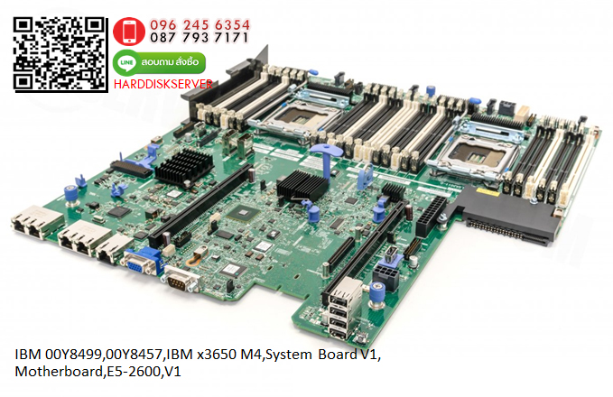 IBM,00Y8499,00Y8457,IBM,x3650 M4,System Board V1,Motherboard,E5-2600,V1