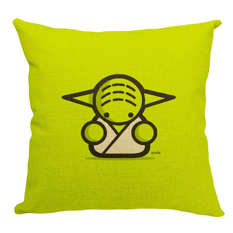 หมอน 18 นิ้ว Cute Yoda - Star Wars Pillow