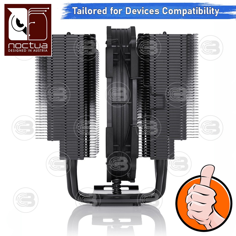 [CoolBlasterThai] Noctua NH-D15S chromax.black Heat Sink CPU Cooler (AM5/LGA1851 Ready) ประกัน 6 ปี