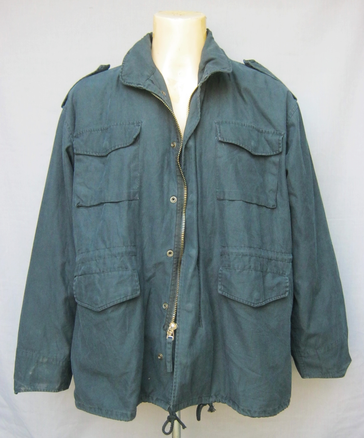 เสื้อ แฟชั่นทหาร ทรง M65สีดำ X-large