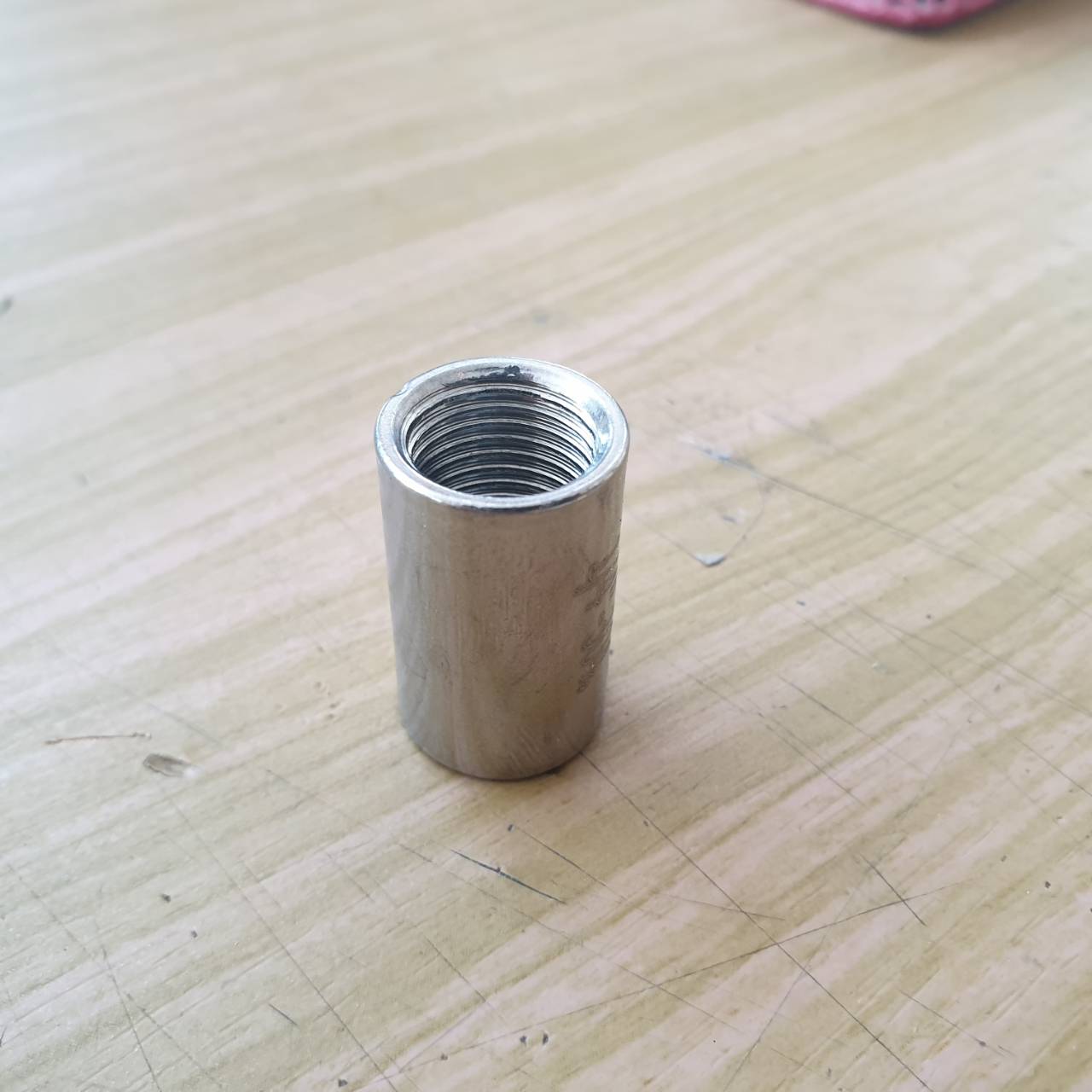 ต่อตรงสแตนเลส304 เกลียวใน NPT ขนาด 1/4นิ้ว(2หุน) #6000165