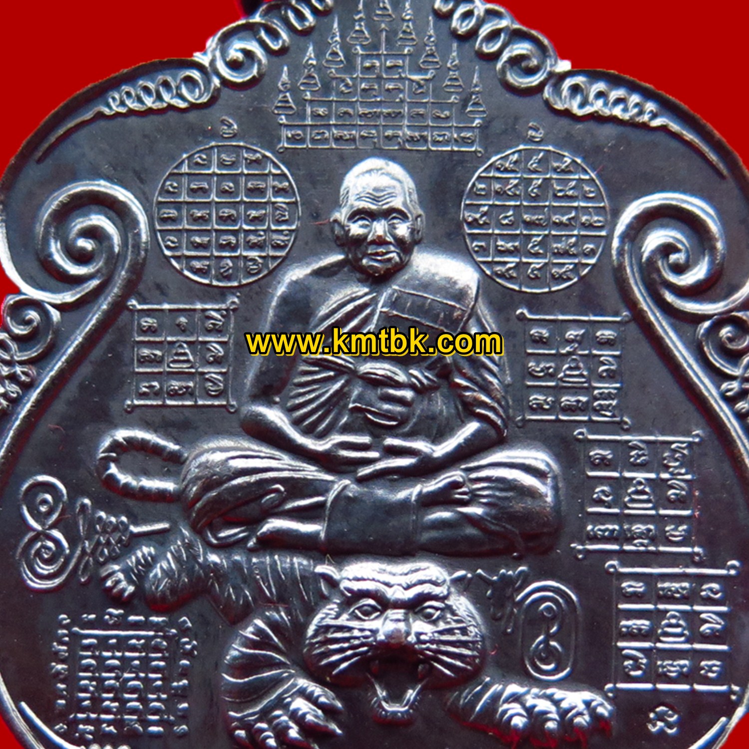 เหรียญหลวงพ่อเปิ่น วัดบางพระ จ.นครปฐม ขนาดห้อยคอ รุ่นบูชาครู ปี2556 ของแท้จากวัด