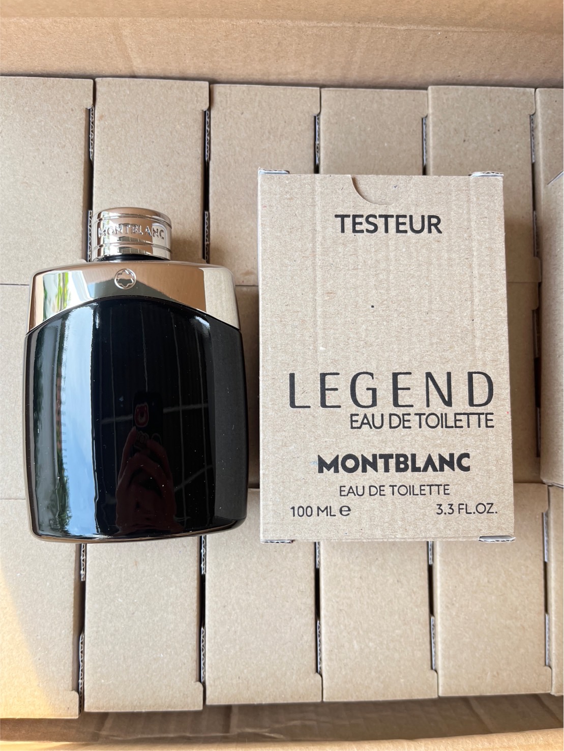 กล่องเทสเตอร์ Mont Blanc Legend Eau De Toilette 100ml. ของแท้