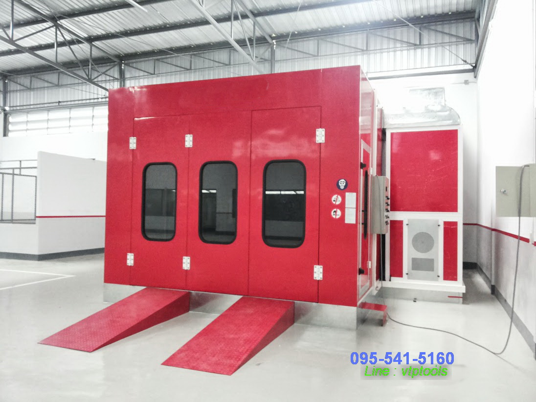 ห้องอบพ่นสีรถยนต์ ระบบอินฟราเรด รุ่น 8200i