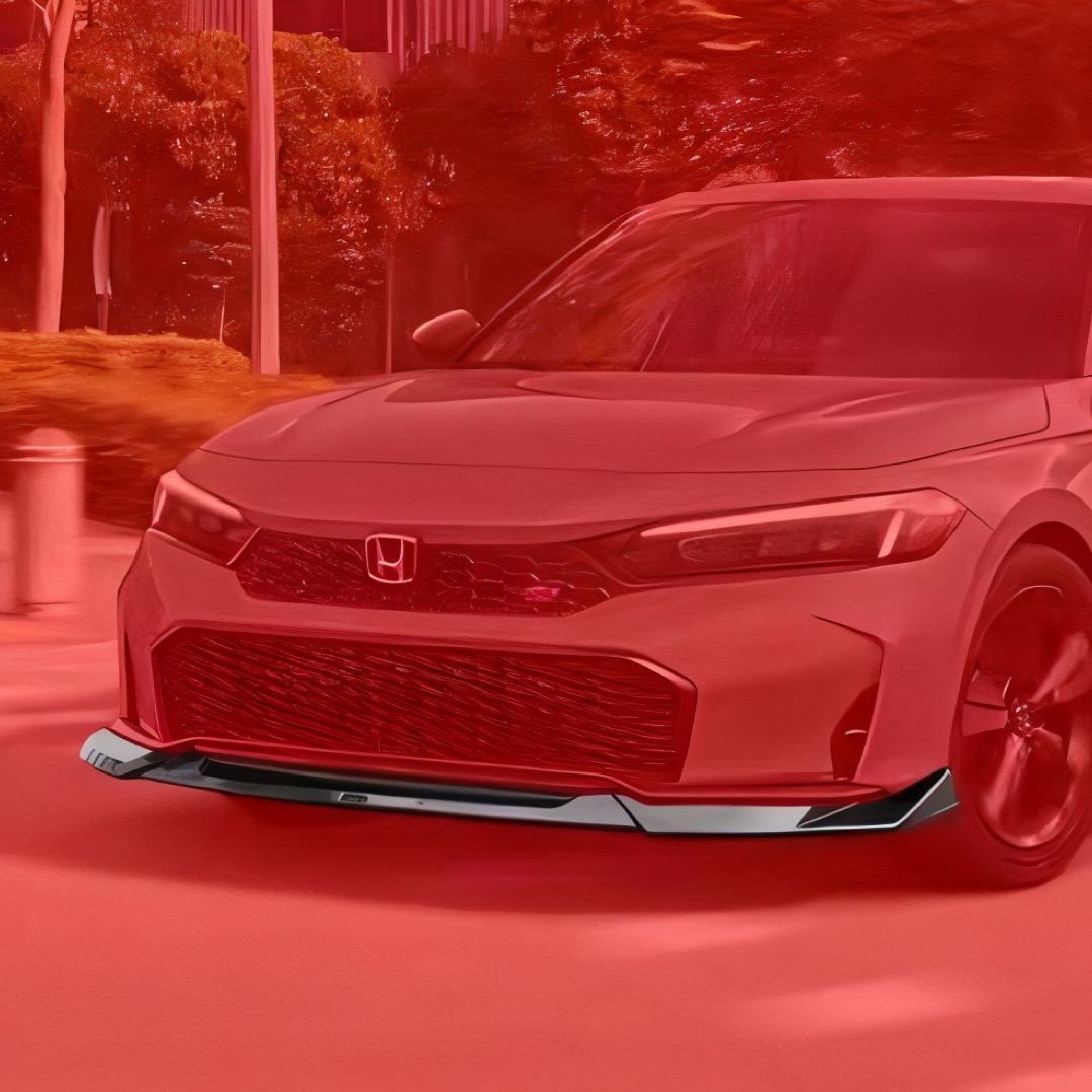 ลิ้นหน้า ลิ้นต่อกันชนหน้า Civic FE e:HEV Minorchange 2024-2027 รุ่น YOFER แท้