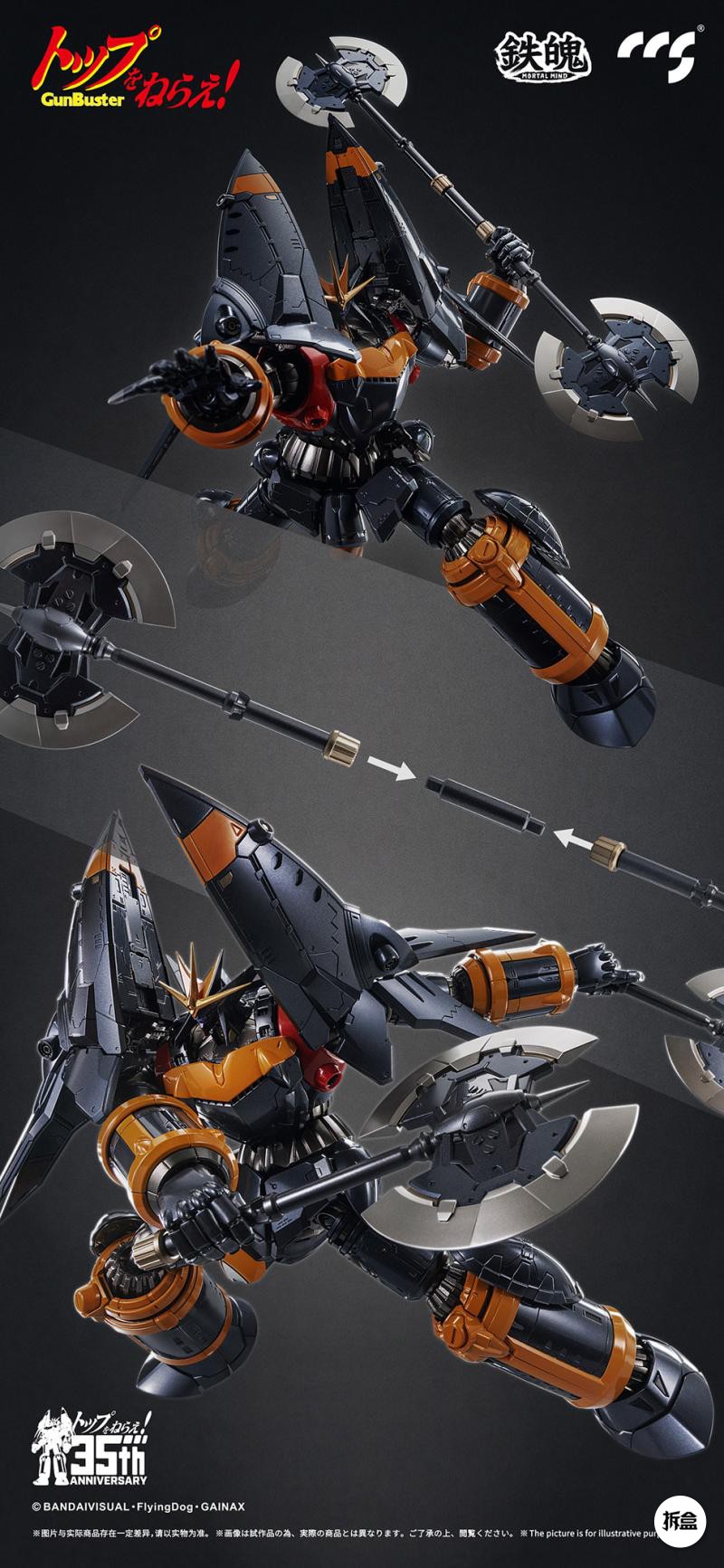 GunBuster - 35th Anniversary [CCSToys]