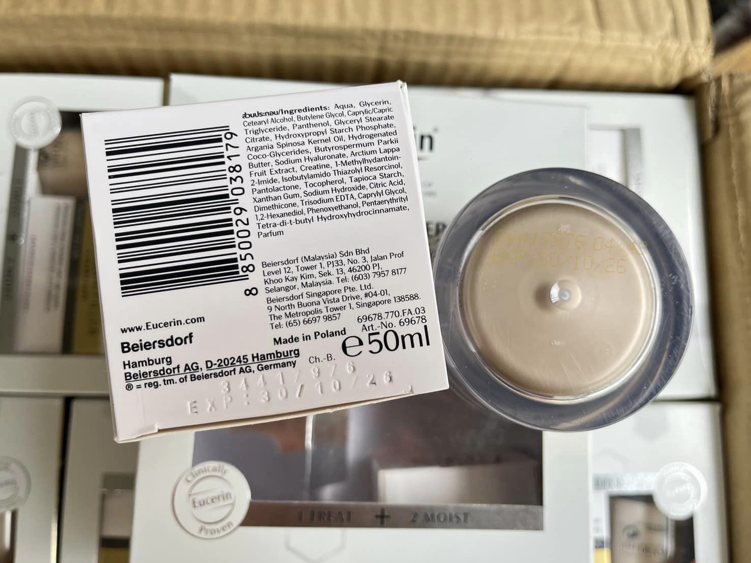 เซต Eucerin Hyaluron [HD] Radiance-Lift Filler 3D Serum + Night Cream เซรั่ม+ครีมลดเลือนริ้วรอย