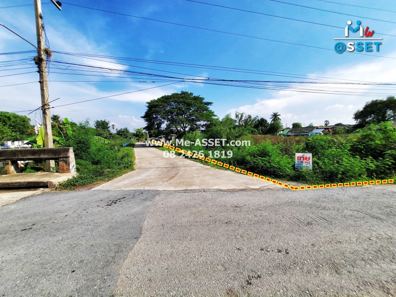 ขายที่ดินเปล่า ติดคลองบางแก้ว ย่าน พะเนียด ห้วยตะโก นครชัยศรี นครปฐม : 2-3-43 ไร่