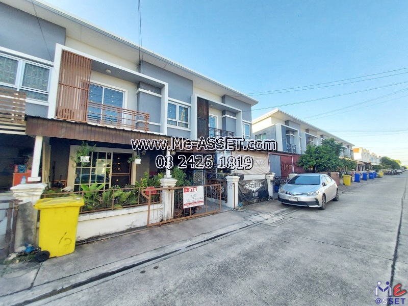 ขายทาวน์เฮ้าส์ ย่าน ศรีวารีน้อย หัวตะเข้ บางโฉลง บางพลี บางนา-ตราด : ม.นิรันดร์วิลล์ 10 : 2 ชั้น 19.5 ตร.วา