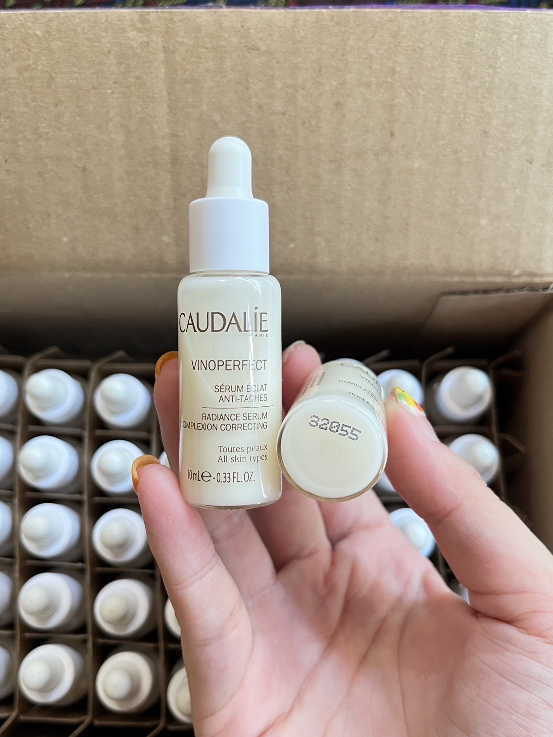 Caudalie Vinoperfect Radiance Serum Complexion Correction 10ml. เซรั่มต้านริ้วรอยด่างดำ
