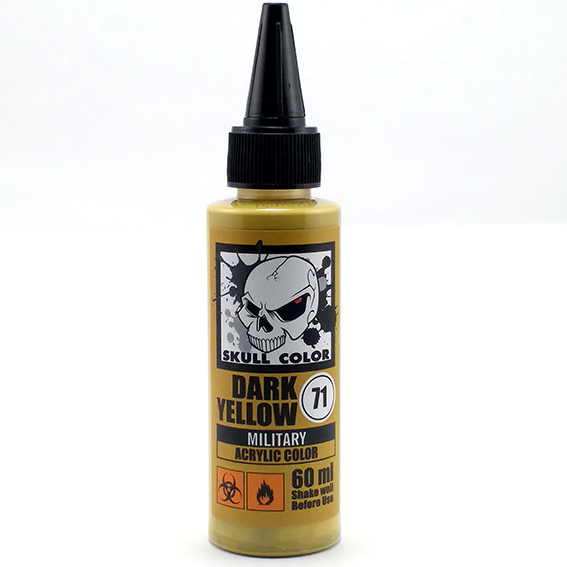 Skull Color 71 Dark Yellow