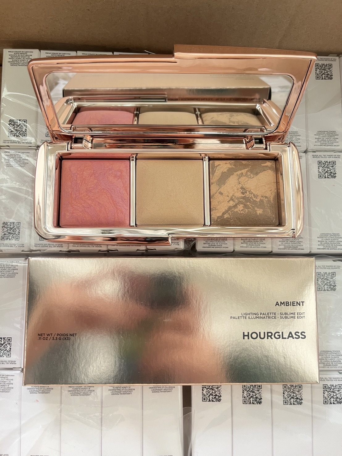 Hourglass Ambient Lighting Palette สี Sublime Edit (3x3.3g.) พาเลต3เฉด