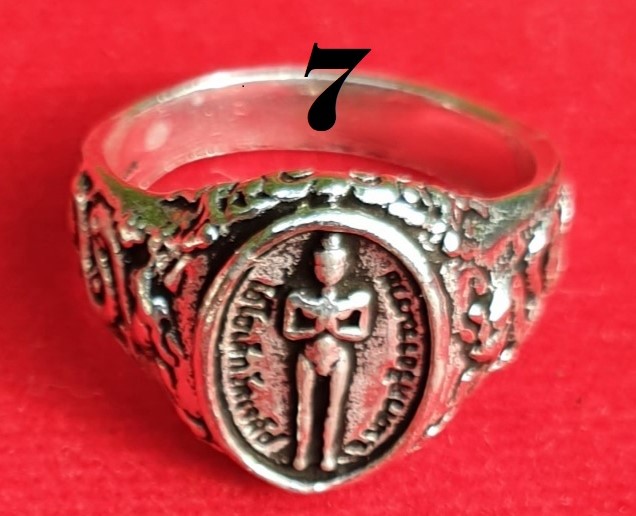 แหวน ไอ้ไข่ รับประกัน เงินแท้ 92.5% หนัก1บาท พร้อมกล่อง มี4ขนาดให้เลือก 7 8 9 10. +++แถมฟรีผ้ายันต์ +++ปลุกแสกให้แล้ว