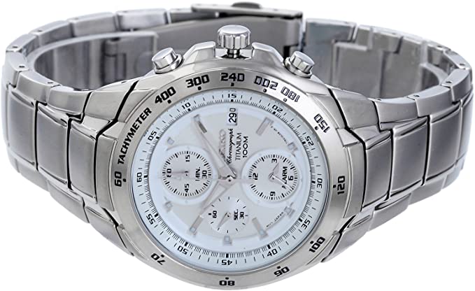 นาฬิกา Seiko SNAB87 ผู้ชายไทเทเนียมโครโนกราฟ