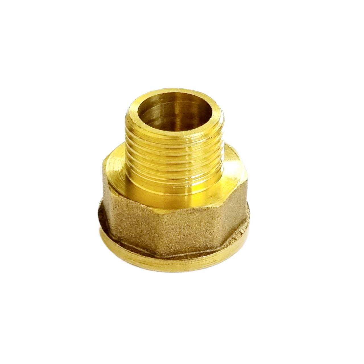 ข้อลดทองเหลือง เกลียวใน 6 หุน เกลียวนอก 4 หุน #2501