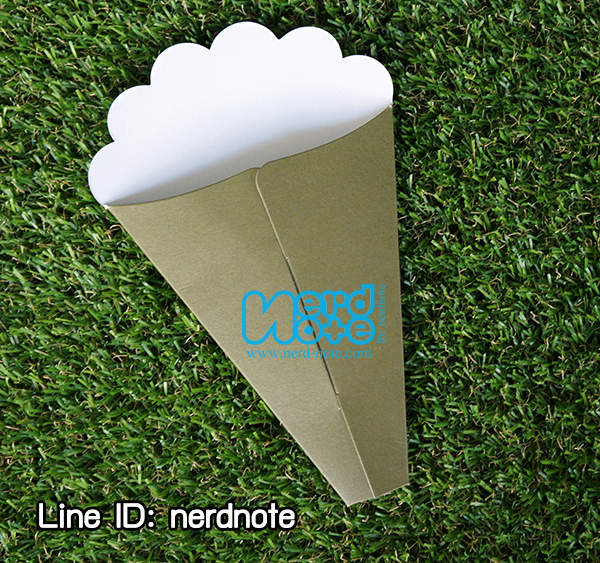 ซองเครป สีชาเขียว