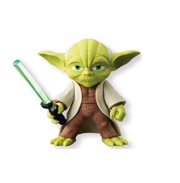 Figure 4 ตัว Darth Vader, R2-D2, Marter Yoda, Storm trooper ขนาด 3 นิ้ว - Star Wars