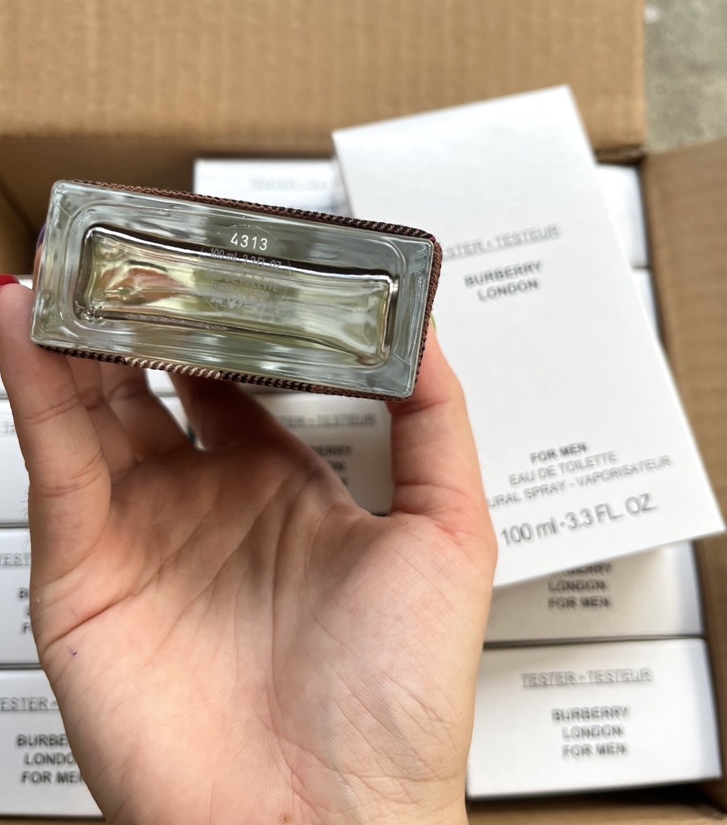 Burberry London Men Eau de Toilette 100ml. กล่องเทสเตอร์ ของแท้