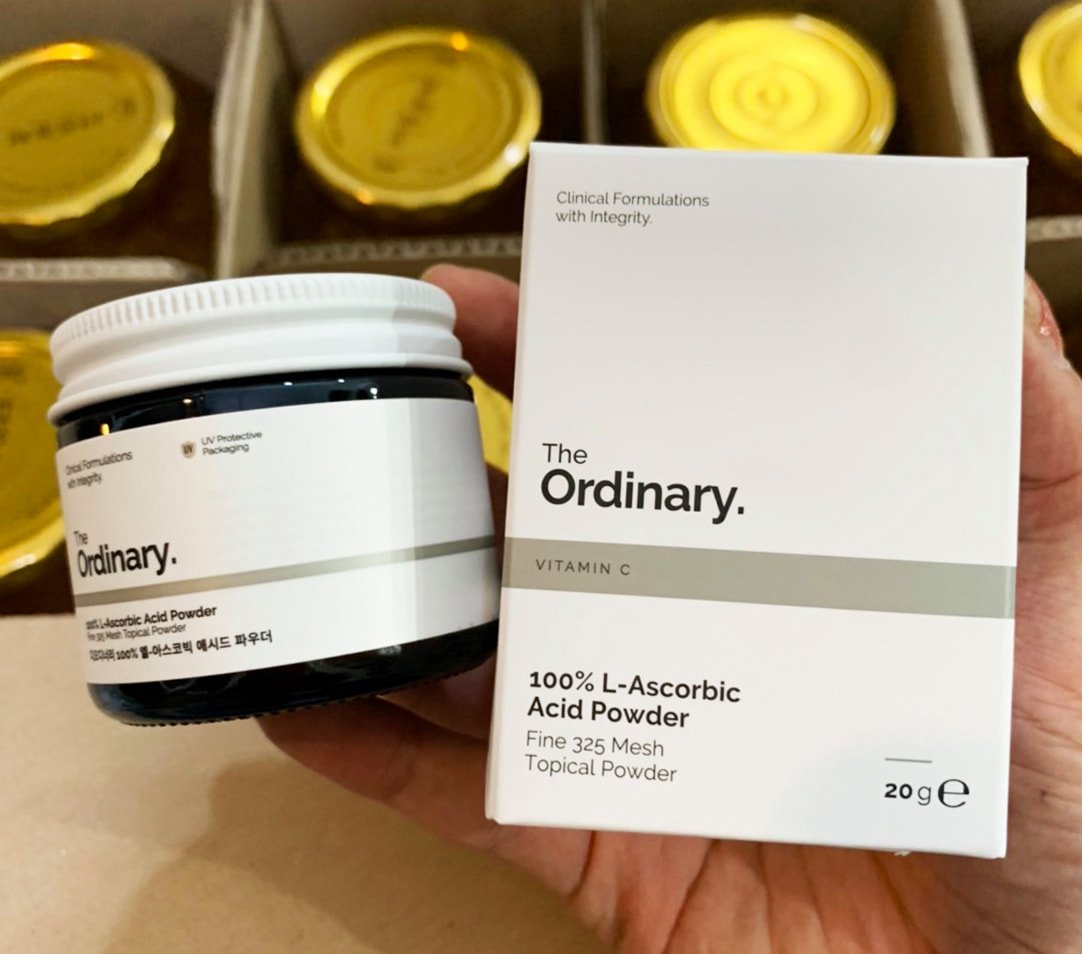 The Ordinary 100% L-Ascorbic Acid Powder 20g. วิตามินซีบริสุทธิ์ในรูปแบบผง