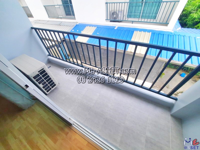 ขายและเช่า ทาวน์โฮมหลังมุม ย่าน เลียบคลองพระอุดม ซอยวัดท่าเกวียน คลองบางไผ่ วัดทองสะอาด ลาดหลุมแก้ว : ม.บ้านสวนธนาการ์เด้น : 2 ชั้น 40.2 ตร.วา