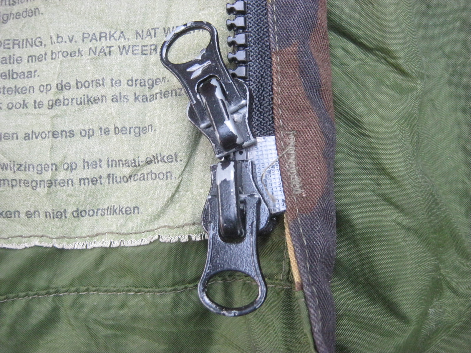 เสื้อ ปาร์ก้า parka nat weer bilaminaat