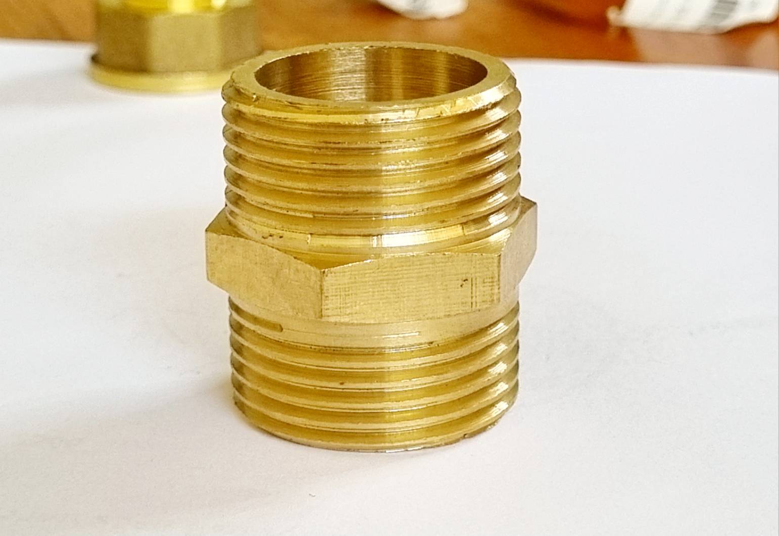 ทองเหลือง นิปเปิ้ล 1 นิ้ว #2500