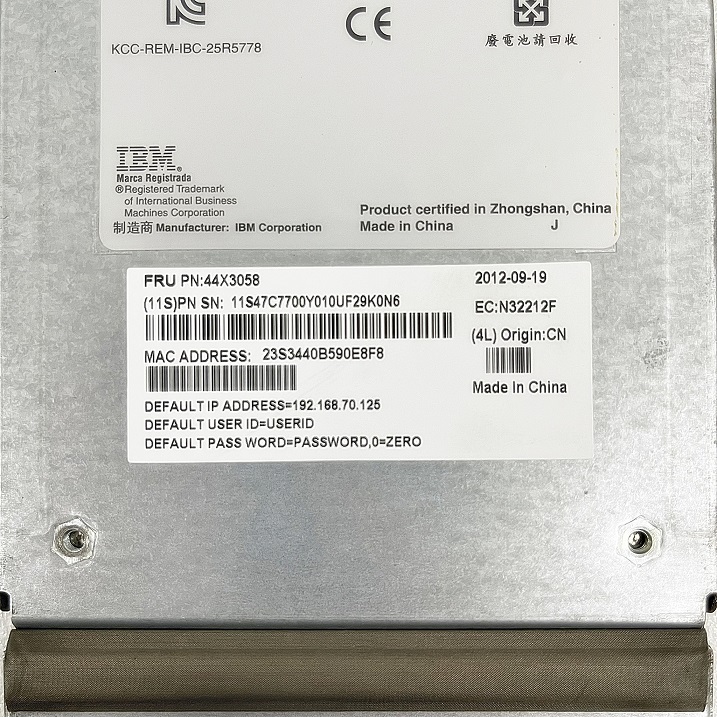 IBM 44X3058 [TorCompTH Thailand ขาย จำหน่าย ราคา] IBM BladeCenter Advanced MGMT Management Module (AMM)