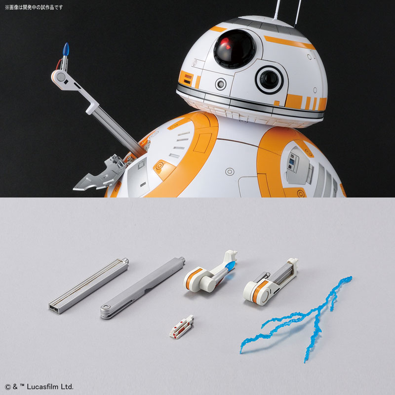 1/2 BB-8 (Gloss Finish) BANDAI - Star Wars