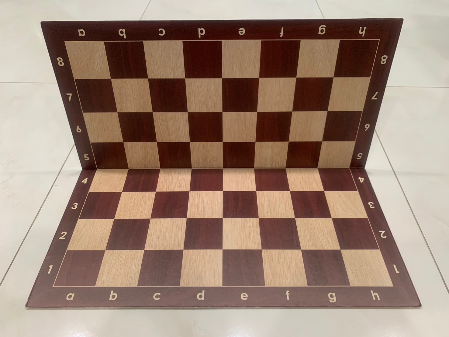 20" PU Fold Chess Board กระดานหมากรุกสากลแบบพับ(2ส่วน)